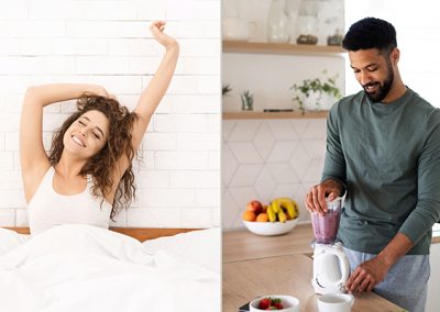 Sono, Alimentação e Ar Livre